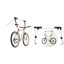Lift suspendat bicicleta