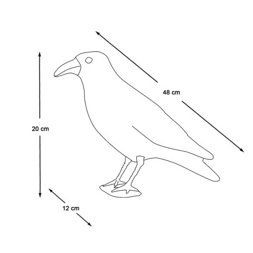 Sperietoare pasari pentru balcon, acoperis