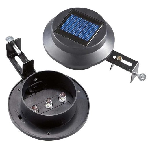 Lampa solara-negru