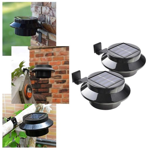 Lampa solara-negru