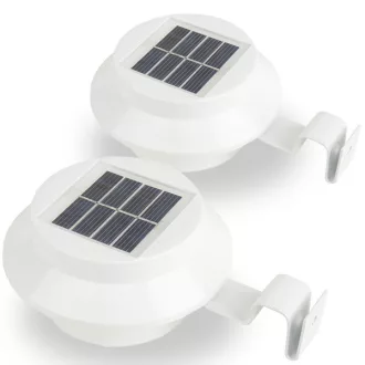 Lampa solara-alb