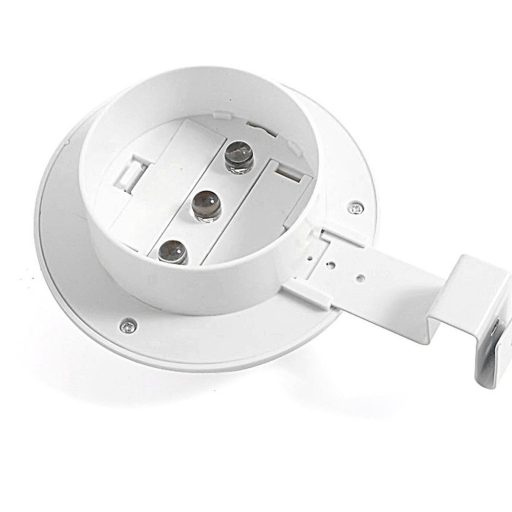 Lampa solara-alb