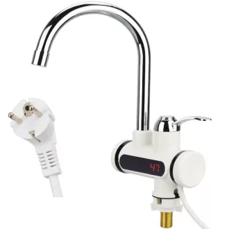   Robinet incalzitor de apa cu afisaj LED - racordare inferioara, verticala