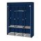 Sifonier mobil, dimensiuni 130x45x170 cm-albastru