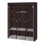 Sifonier mobil, dimensiuni 130x45x170 cm-maro