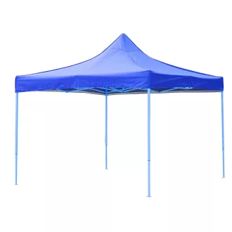 Pavilion pliant 2,9x2,9m-albastru