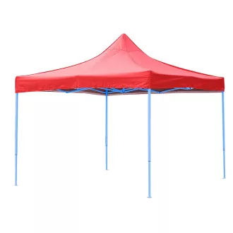 Pavilion pliant 2,9x2,9m-rosu