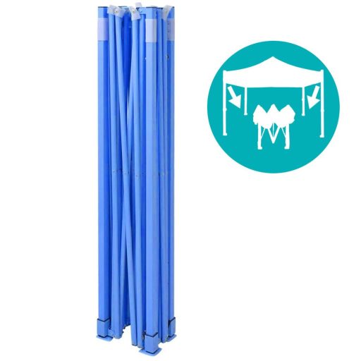 Pavilion pliant 2,9x2,9m-alb
