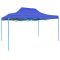 Pavilion pliant 2,9x4,25m-albastru