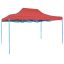 Pavilion pliant 2,9x4,25m-rosu
