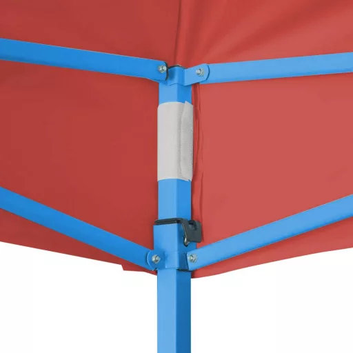Pavilion pliant 2,9x4,25m-rosu