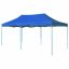 Pavilion pliant 2,9x5,7m-albastru