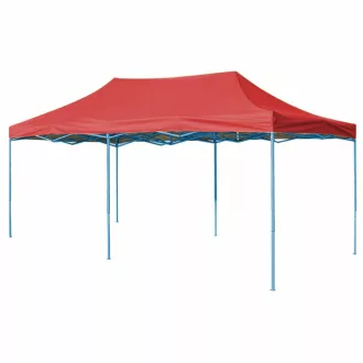 Pavilion pliant 2,9x5,7m-rosu