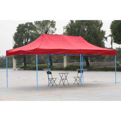 Pavilion pliant 2,9x5,7m-rosu