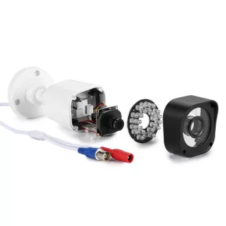   Sistem de cameră AHD cu fir pentru interior și exterior cu 4 camere