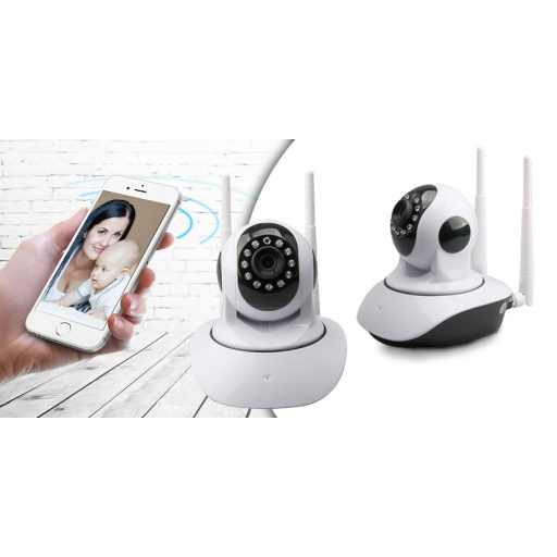 Camera de supraveghere Wireless reglabila P2P cu 2 antene