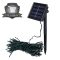 Ghirlanda luminoasa solara pentru gradina cu 100 LED