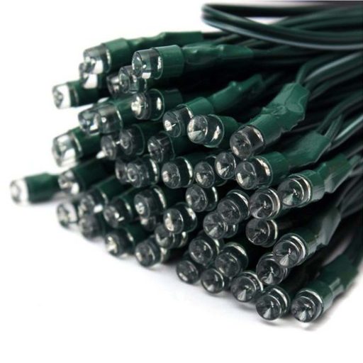 Ghirlanda luminoasa solara pentru gradina cu 100 LED, alb-rece, 20m