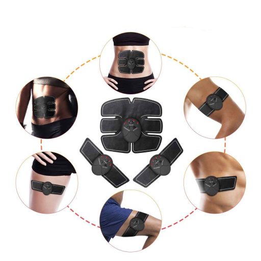 Aparat fitness cu electrostimulare pentru abdomen si brate