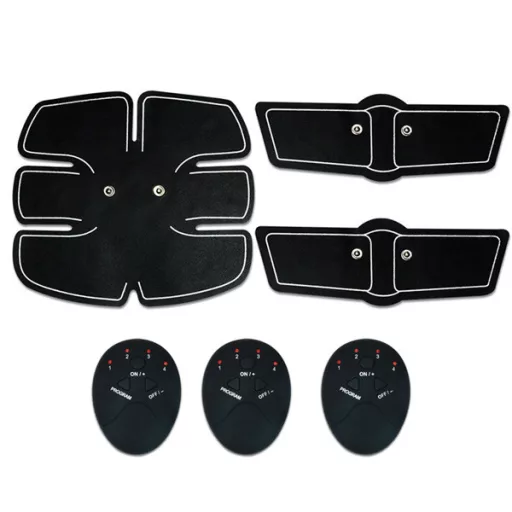 Aparat fitness cu electrostimulare pentru abdomen si brate