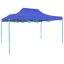 Pavilion pliant 2,9x4,25m-albastru, cu geanta de transport