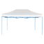 Pavilion pliant 2,9x4,25m-alb, cu geanta de transport