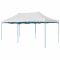 Pavilion pliant 2,9x5,7m-alb, cu geanta de transport