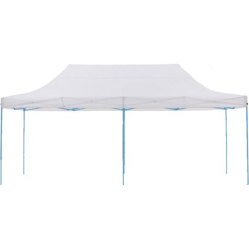 Pavilion pliant 2,9x5,7m-alb, cu geanta de transport