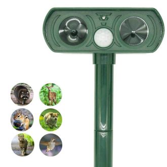 Dispozitiv solar de alarma anti-animale