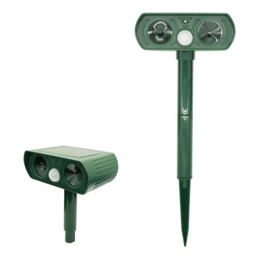 Dispozitiv solar de alarma anti-animale