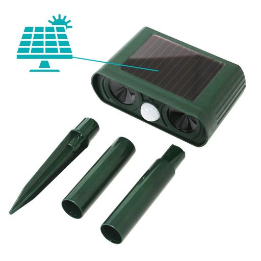 Dispozitiv solar de alarma anti-animale