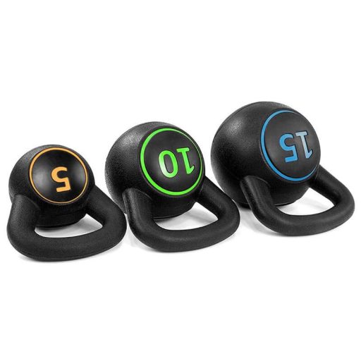 Set gantere Kettlebell, 3 piese - 2.3/4.5/6.7 kg (5/10/15 lbs)