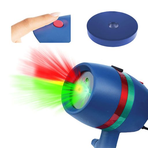 Proiector laser pentru Craciun cu 8 modele