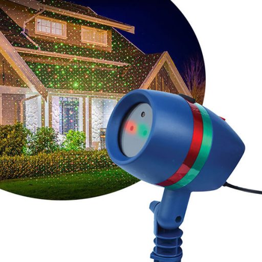 Proiector laser pentru Craciun cu 8 modele