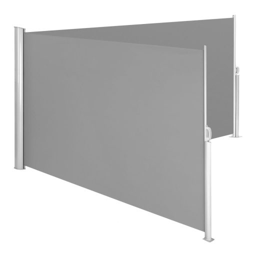Paravan solar retractabil in diferite culori si modele-gri-dublu