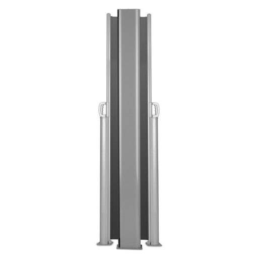 Paravan solar retractabil in diferite culori si modele-gri-dublu