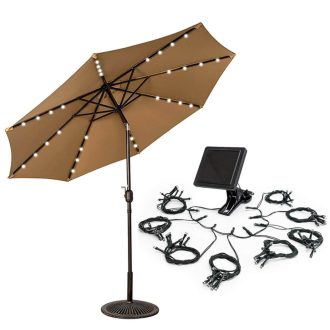 Ghirlanda decor pentru umbrela de gradina