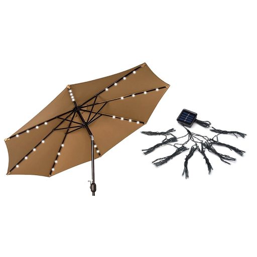 Ghirlanda decor pentru umbrela de gradina