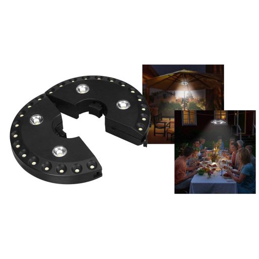 Lampa LED pentru umbrela de soare