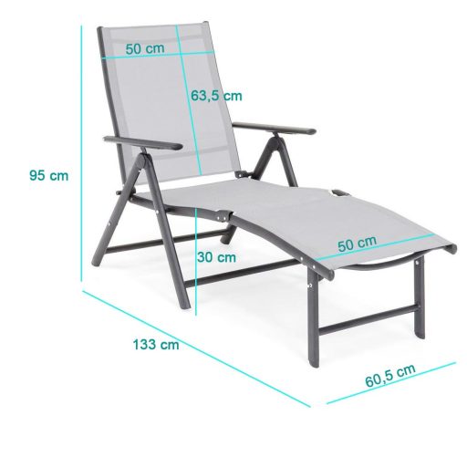 Sezlong Comfort, inclinabil si reglabil