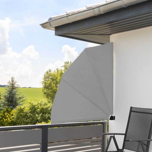 Umbrire pentru balcon tip evantai, 140 cm, 2 culori
