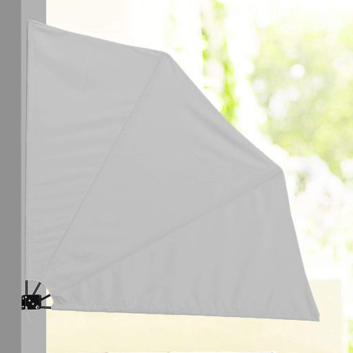 Umbrire pentru balcon tip evantai, 140 cm, 2 culori