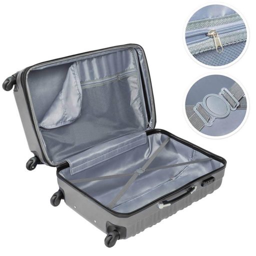 Set de 4 trolere cabina-gri