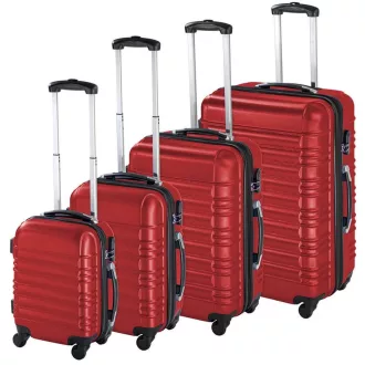 Set de 4 trolere cabina-rosu