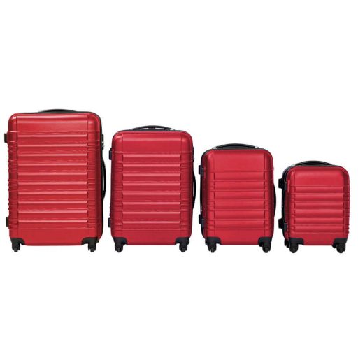 Set de 4 trolere cabina-rosu