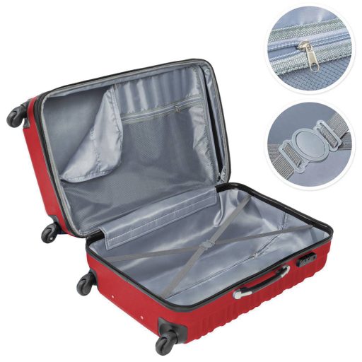 Set de 4 trolere cabina-rosu