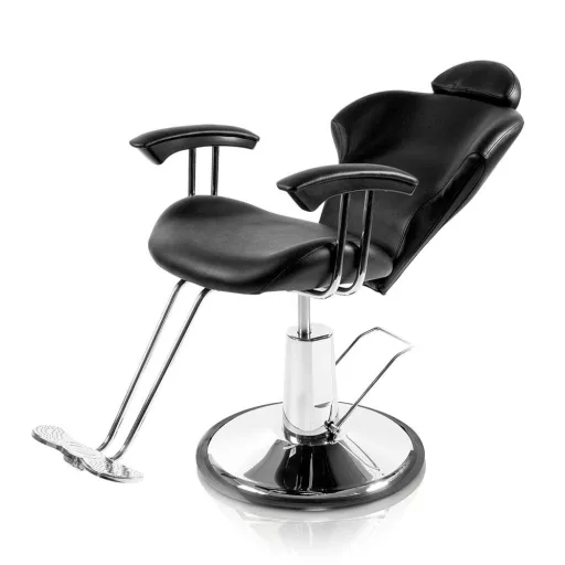 Scaun coafor cu inaltime reglabila-negru