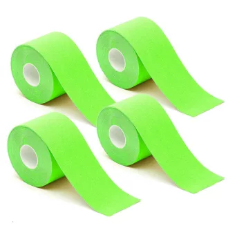 4 buc banda kinesiologica-verde