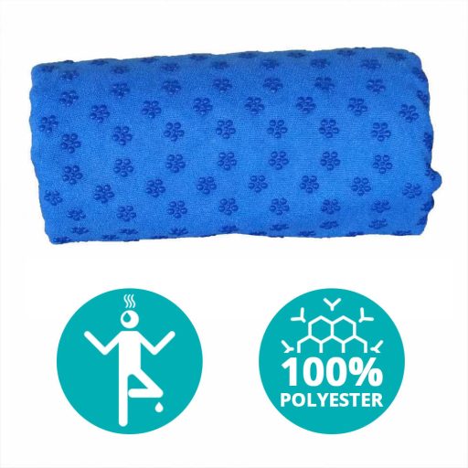 Prosop yoga anti-alunecare cu geanta cadou-albastru