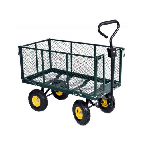 Carucior metalic de gradina-capacitate de incarcare 350 kg
